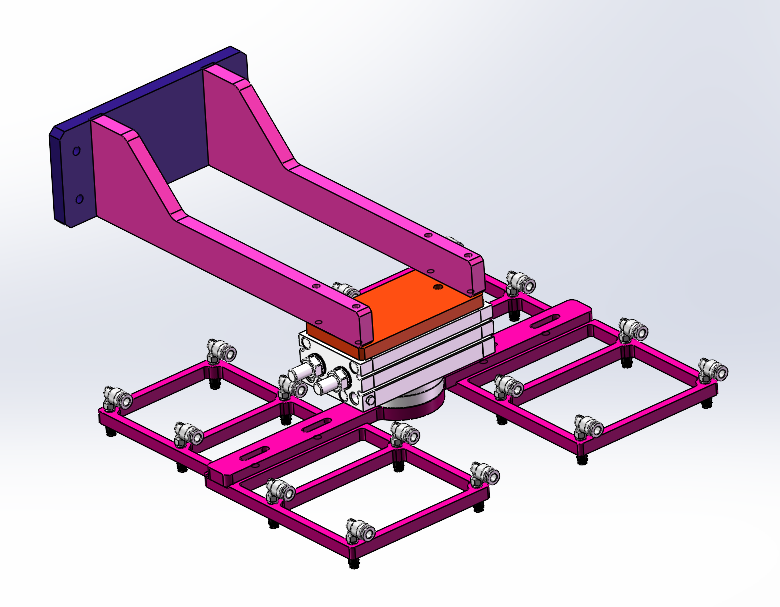 硫化车间生产线（sw18可编辑+工程图）